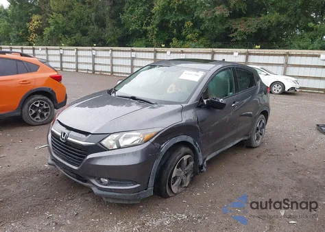 2018 Honda Hr-V Ex из США, поврежденный, VIN 3CZRU6H54JM730517